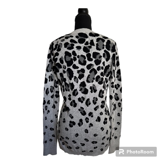 Express | Leopard Cardigan Sweater - Picture 5 of 10